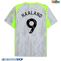 Maglie da calcio Manchester City Erling Haaland #9 Terza Maglia 2025-26 Manica Corta